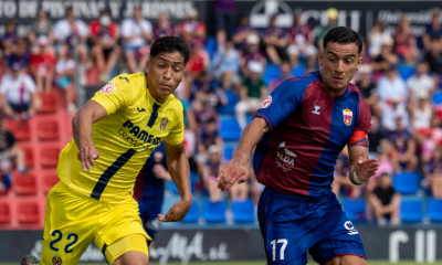 Imagen del choque entre Eldense y Villarreal B / @canteragrogueta